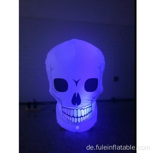 Halloween aufblasbarer Totenkopf für Dekorationen